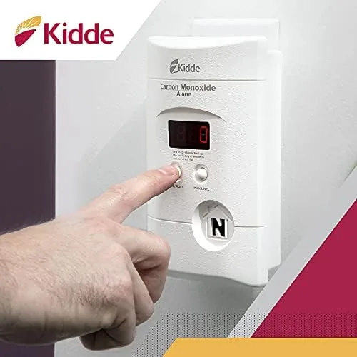 Another view of the Kidde Carbon Monoxide Detector, Plug-In with 9V Battery Backup, Digital