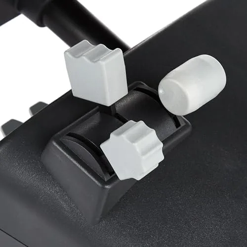 Yoke and joystick side by side for comparison
