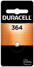 Duracell 364 Silver Oxide Button Battery, 1 Count Pack, 364 1.5 Volt Battery, Long-Lasting Review: Tested and Rated