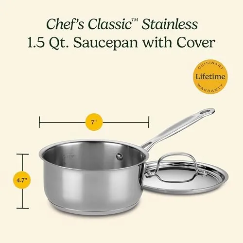 The saucepan finishing a small dish in the oven