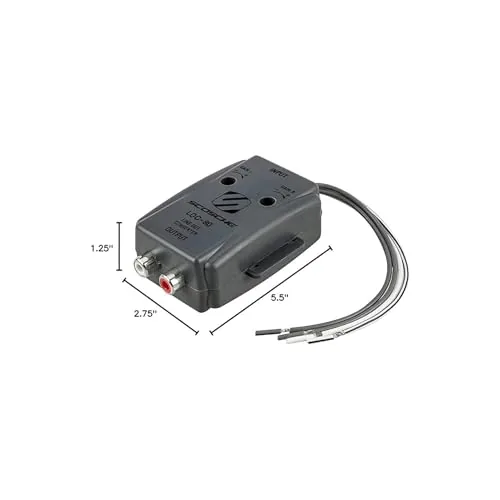 Testing the Scosche LOC80 Line Output Converter - 2 Channel High/Low RCA over two weeks