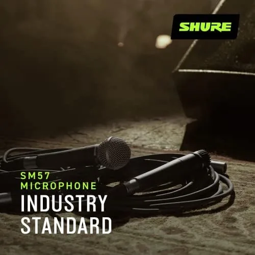 SM57 compared with an SM58 and a condenser microphone
