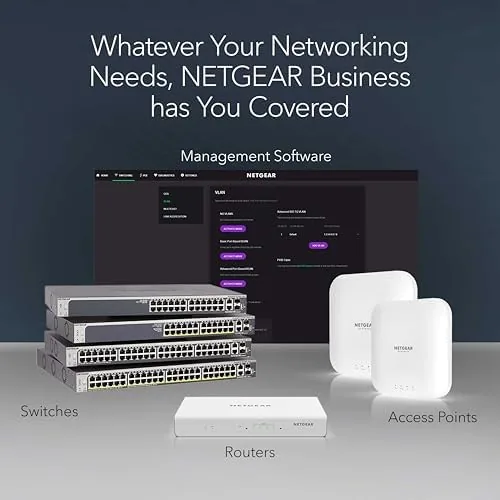 Another view of the NETGEAR 5-Port Gigabit Ethernet Unmanaged Network Switch (GS105NA) | Desktop