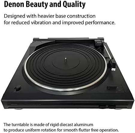 DP-29F playing a 45 rpm single with the adapter