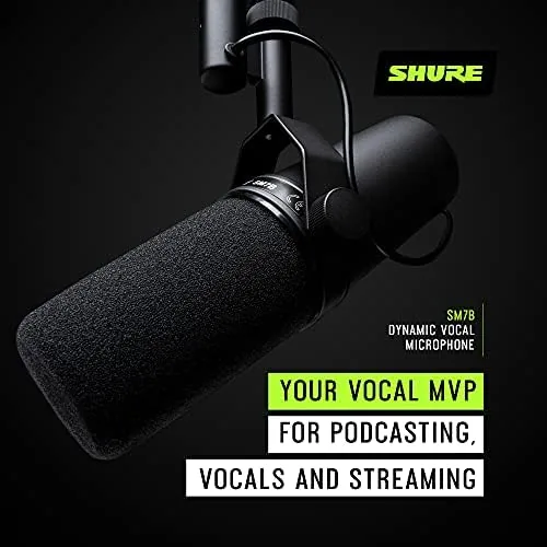 The condenser mic compared with the SM7B