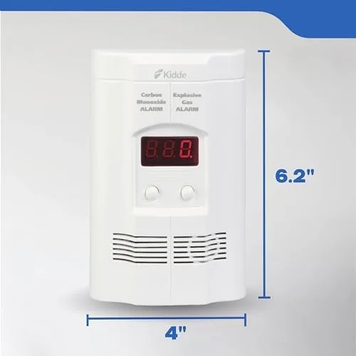 Testing the Kidde Carbon Monoxide Detector, Propane, Natural, Methane, & Explosive Gas over two weeks