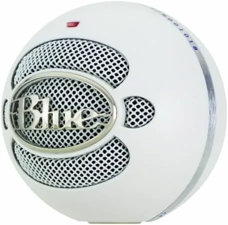 Another view of the Logitech for Creators Blue Snowball USB Microphone for PC, Mac