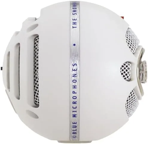 The Logitech for Creators Blue Snowball USB Microphone for PC, Mac compared in context