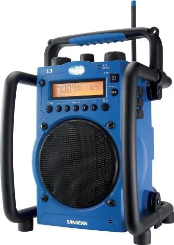 Sangean U3 AM/FM Ultra Rugged and Water Resistant Digital Tuning Radio Blue/black Review: Tested and Rated