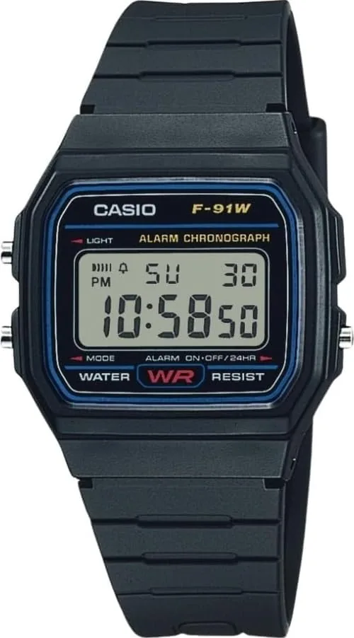 Overview of the Casio F91W Series | Digital Watch | Water Resistant |