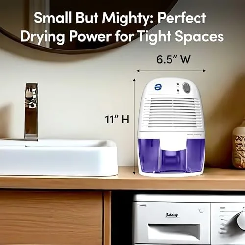 Close look at the Eva-Dry EDV-1100 Whisper-quiet 16 OZ Dehumidifier with Auto Shut Off build quality