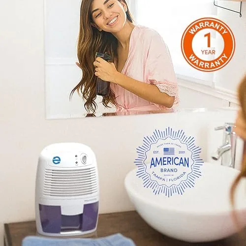 Testing the Eva-Dry EDV-1100 Whisper-quiet 16 OZ Dehumidifier with Auto Shut Off over two weeks