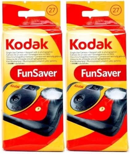 Kodak Funsaver One Time Use Film Camera (2-pack) | For Film Photography & Events Review: Tested and Rated