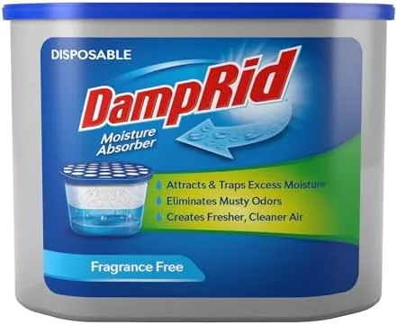 DampRid FG100 Unscented Disposable Moisture Absorber, 10.5-Ounce,White Review: Tested and Rated