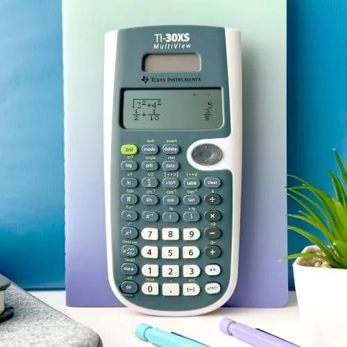 The Texas Instruments TI-30XS MultiView Scientific Calculator | Powerful, four-line scientific in real use