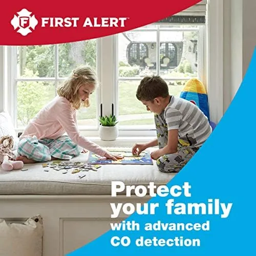 The First Alert Plug in Carbon Monoxide Alarm with Digital Display in real use