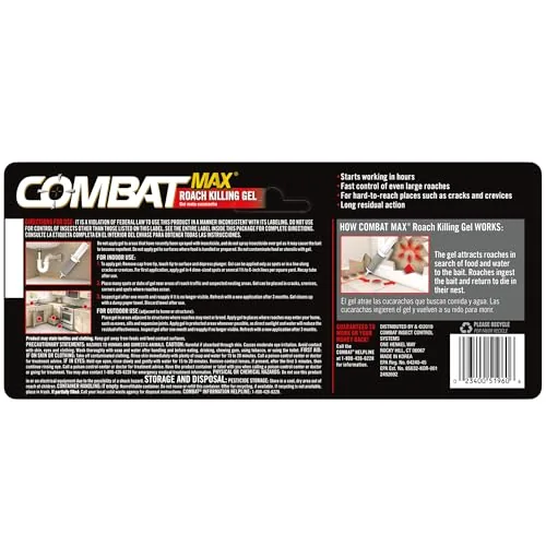 The Combat Max Roach Killing Gel, Indoor and Outdoor Use, 1 compared in context