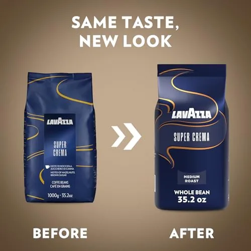 Espresso shot with thick crema from the Lavazza beans