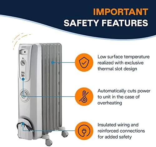 The EW7707CM compared with a small ceramic fan heater
