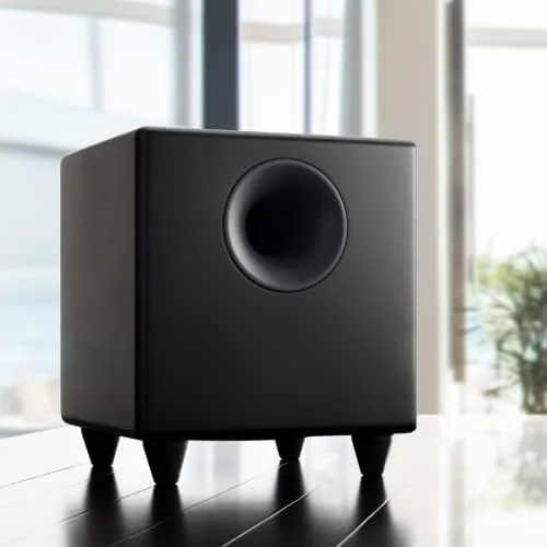 The Audioengine S8 Powered Subwoofer ,  250W Wireless-Ready 8-Inch Bass Speaker in real use