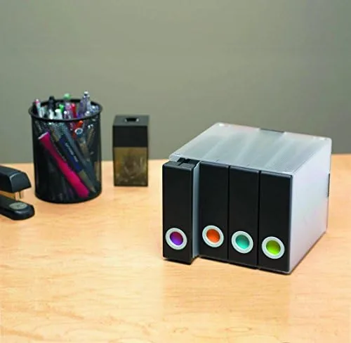 Close look at the Atlantic 9663-5496 Disc Organizer up to 96 discs - Black build quality