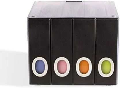 The Atlantic 9663-5496 Disc Organizer up to 96 discs - Black compared in context