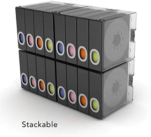 Testing the Atlantic 9663-5496 Disc Organizer up to 96 discs - Black over two weeks