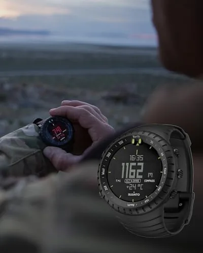 The SUUNTO Core Classic Outdoor Watch for Men in real use