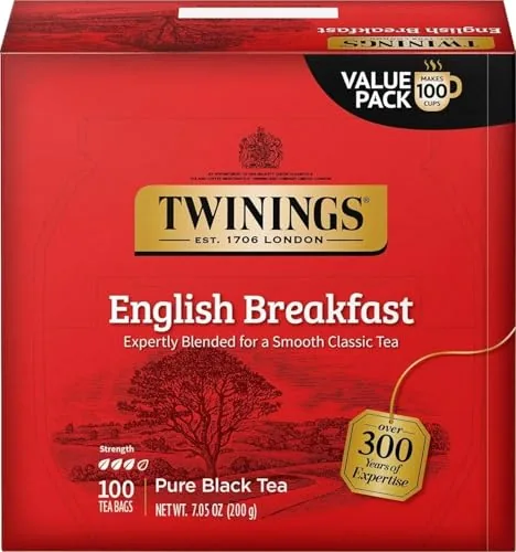 Twinings English Breakfast Tea Review: A 100 Bag Classic Worth the Shelf Space