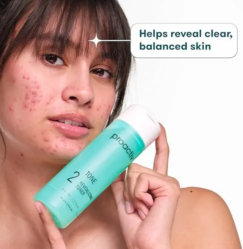 The Proactiv Hydrating Facial Toner for Sensitive Skin Alcohol Free Toner in real use