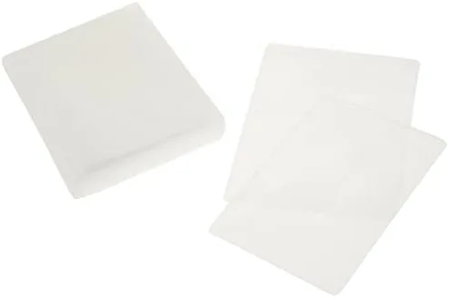 Atlantic 25 Pack Movie Sleeves - Clear Sleeve hold two discs each, Protects Discs Review: Tested and Rated