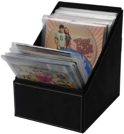 Another view of the Atlantic 25 Pack Movie Sleeves - Clear Sleeve hold two