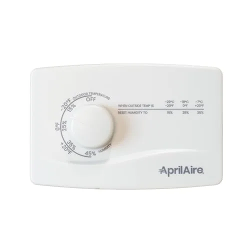 Another view of the AprilAire 4655 Manual Whole-House Duct or Wall Mounted Humidifier Control