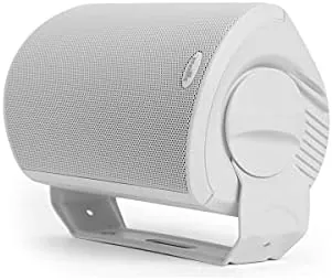 The Polk Audio Atrium 4 Outdoor Speakers, Powerful Bass (Pair, White) in real use