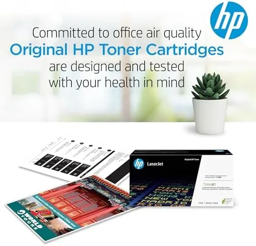 The Original HP 85A Black Toner Cartridge | Works with HP in real use