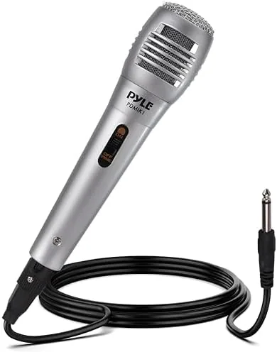 Pyle Wired Dynamic Microphone, Uni-Directional, Handheld Mic with Pop Filter, Steel Mesh Grill, 6.5 Review: Tested and Rated
