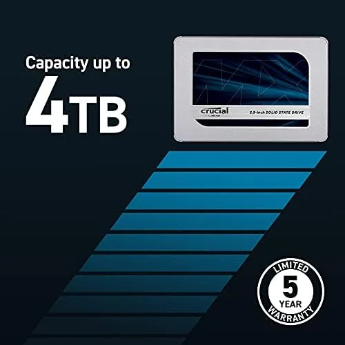 Crucial Storage Executive software showing drive health and firmware status