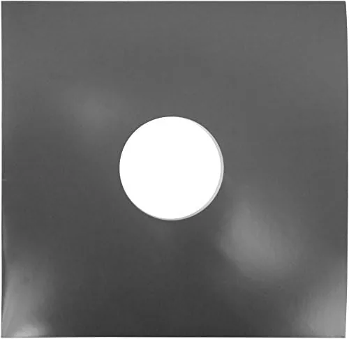 Close look at the (50 Pack) 12 inch LP Gray Record Jacket Covers build quality