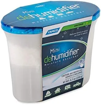 Camco Camper/RV Mini Dehumidifier - Moisture Absorber for Small Spaces - Fragrance Free (44195) Review: Tested and Rated