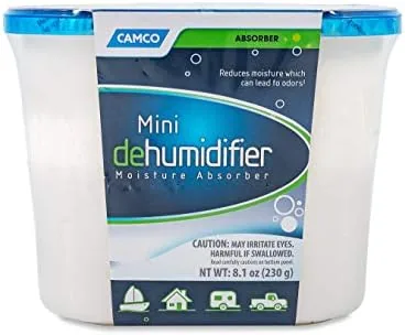 Close look at the Camco Camper/RV Mini Dehumidifier - Moisture Absorber for Small Spaces build quality