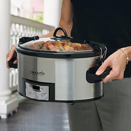 Digital timer display on the Crock-Pot Cook and Carry