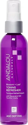 Andalou Naturals Age Defying Blossom + Leaf Toning Refresher (6 fl oz) | Face Review: Tested and Rated