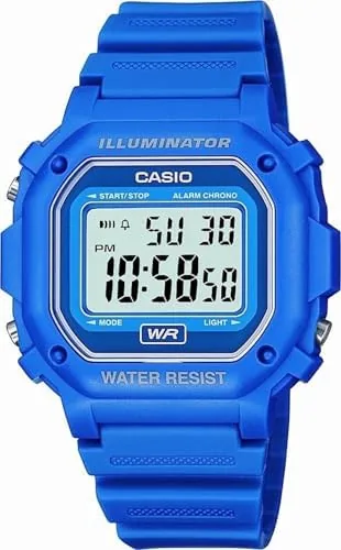 Close look at the Casio F108WH Series | Men's Digital Watch | Illuminator | build quality