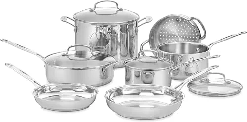 Cuisinart Chef’s Classic 11-Piece Cookware Set Review: Steel That Delivers
