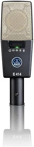 The C414 XLII next to a budget condenser for comparison