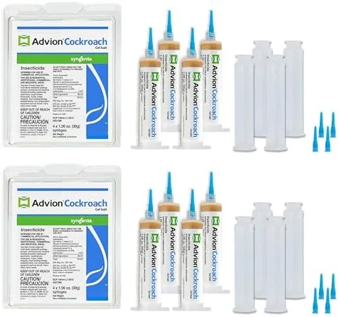 Testing the advion 383920 4 Tubes and 4 Plungers Cockroach German Roach over two weeks