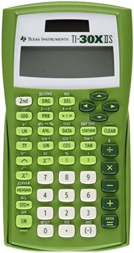 Texas Instruments TI-30X IIS 2-Line Scientific Calculator, Lime Green Review: Tested and Rated