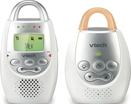 VTech DM221 Audio Baby Monitor Review: Simple, Reliable Sound With a Vibrating Alert