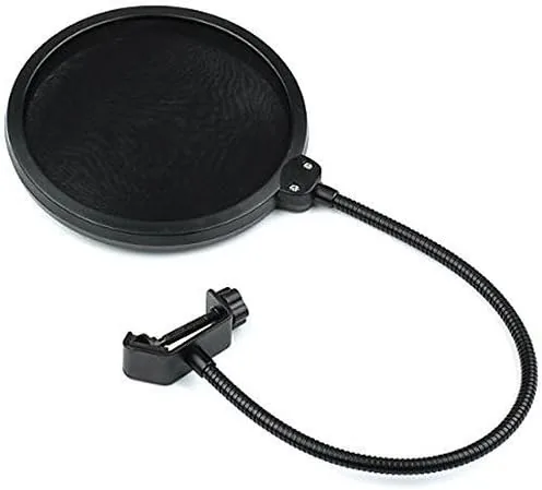 Another view of the Audio Technica AT2020 Condenser Studio Microphone Bundle with Pop Filter