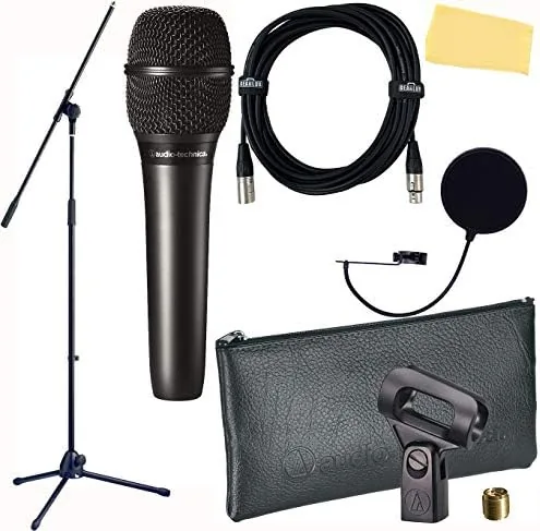 Testing the Audio Technica AT2020 Condenser Studio Microphone Bundle with Pop Filter over two weeks